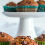 Pumpkin Chocolate Chip Muffins Pin