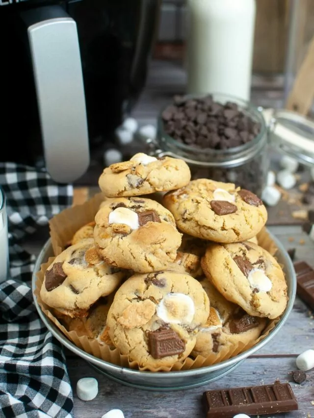 Viral TikTok Air Fryer S’mores Cookies: No Campfire Required!