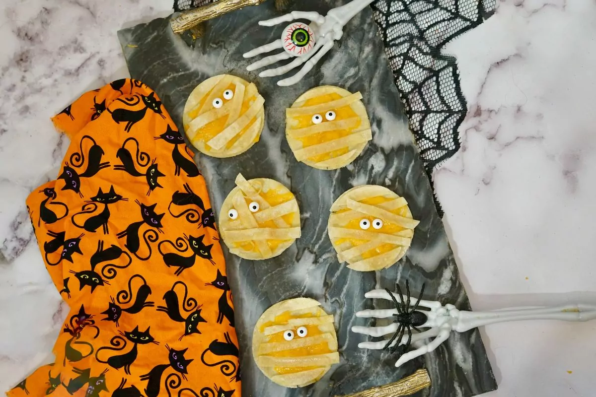 quesadillas halloween.