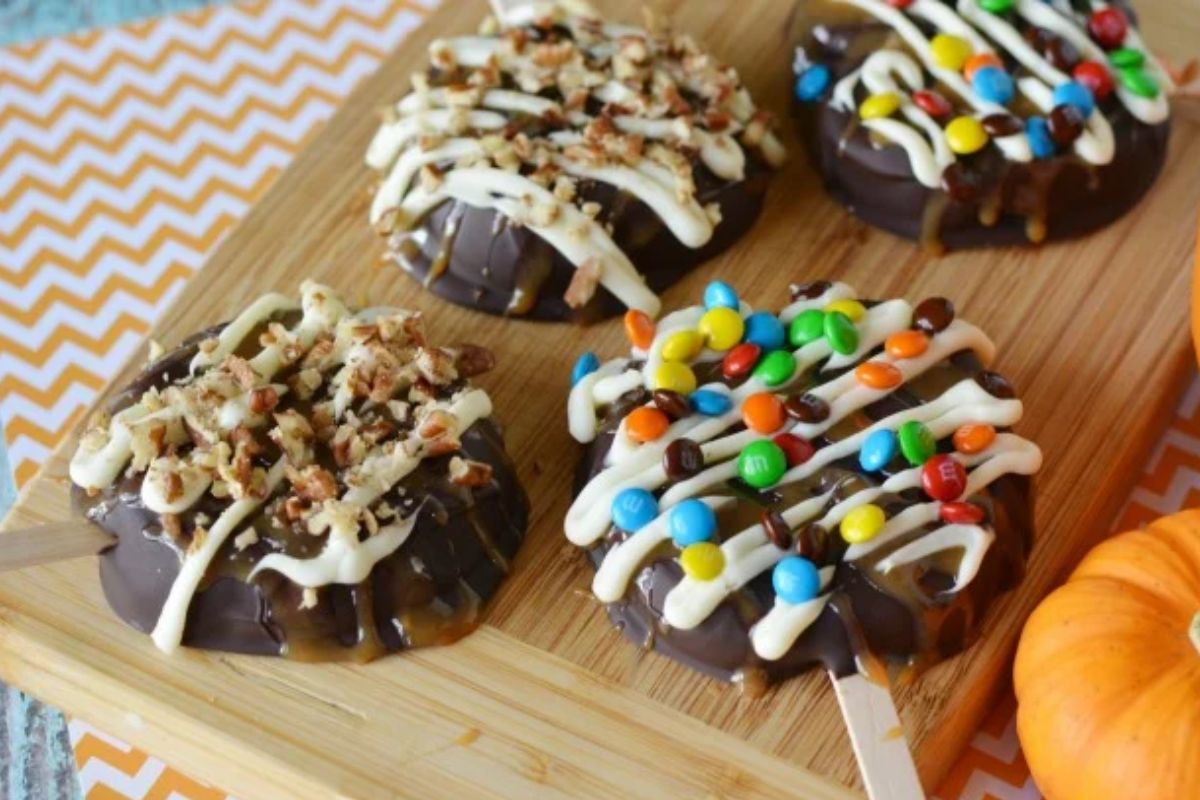 Chocolate Covered Apple Slices MSN.