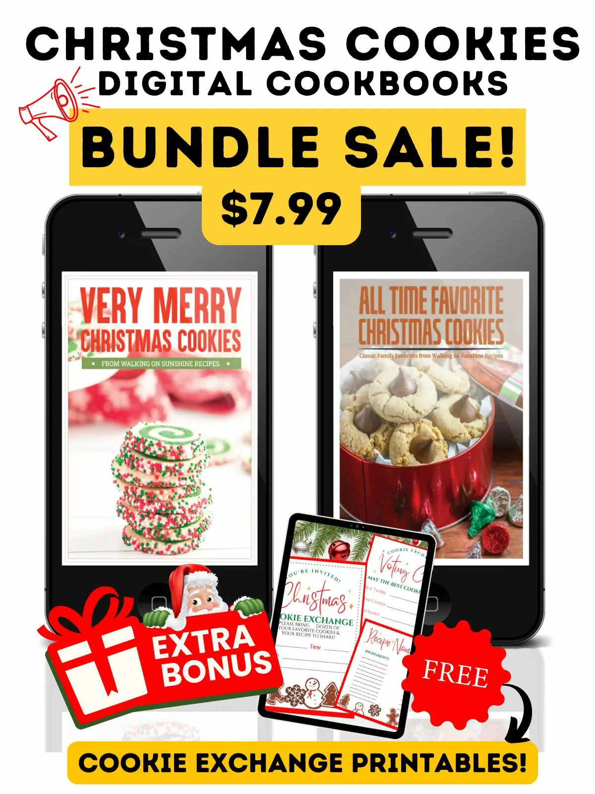 christmas cookie ebook bundle.