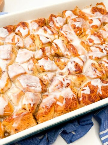 Cinnamon Roll Casserole with Apple Pie Filling MSN
