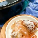 Crock Pot Cinnamon Rolls with Apple Pie Filling Pin