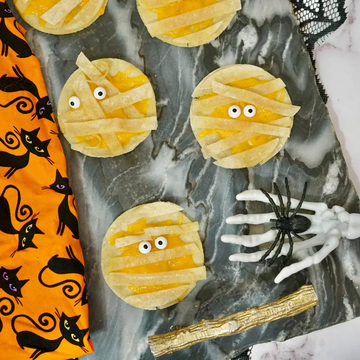 spooky quesadillas.