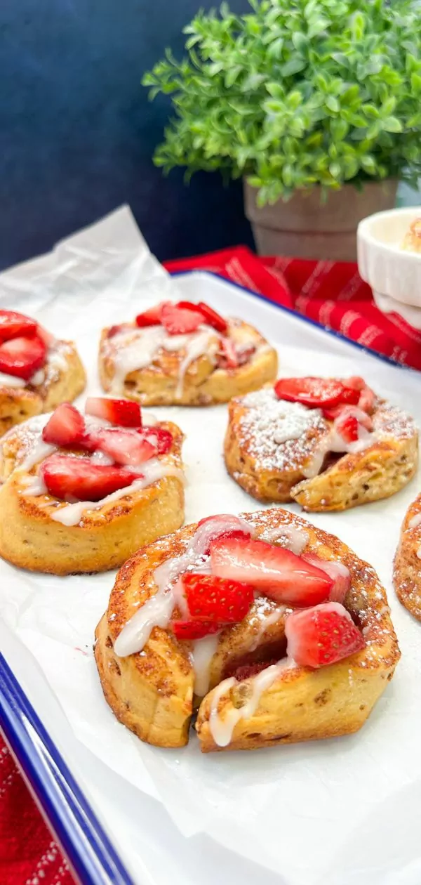 Pillsbury Strawberry Cinnamon Rolls Recipe Pin