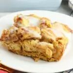 Pumpkin Cinnamon Roll Casserole Pin