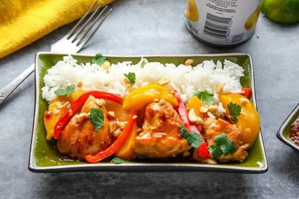 Thai Peach Chicken MSN.