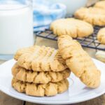 peanut butter cookies using cake mix.