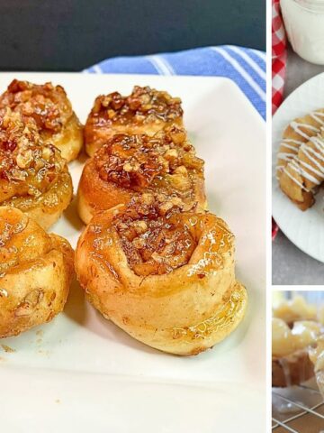 3 different cinnamon filled recipes.