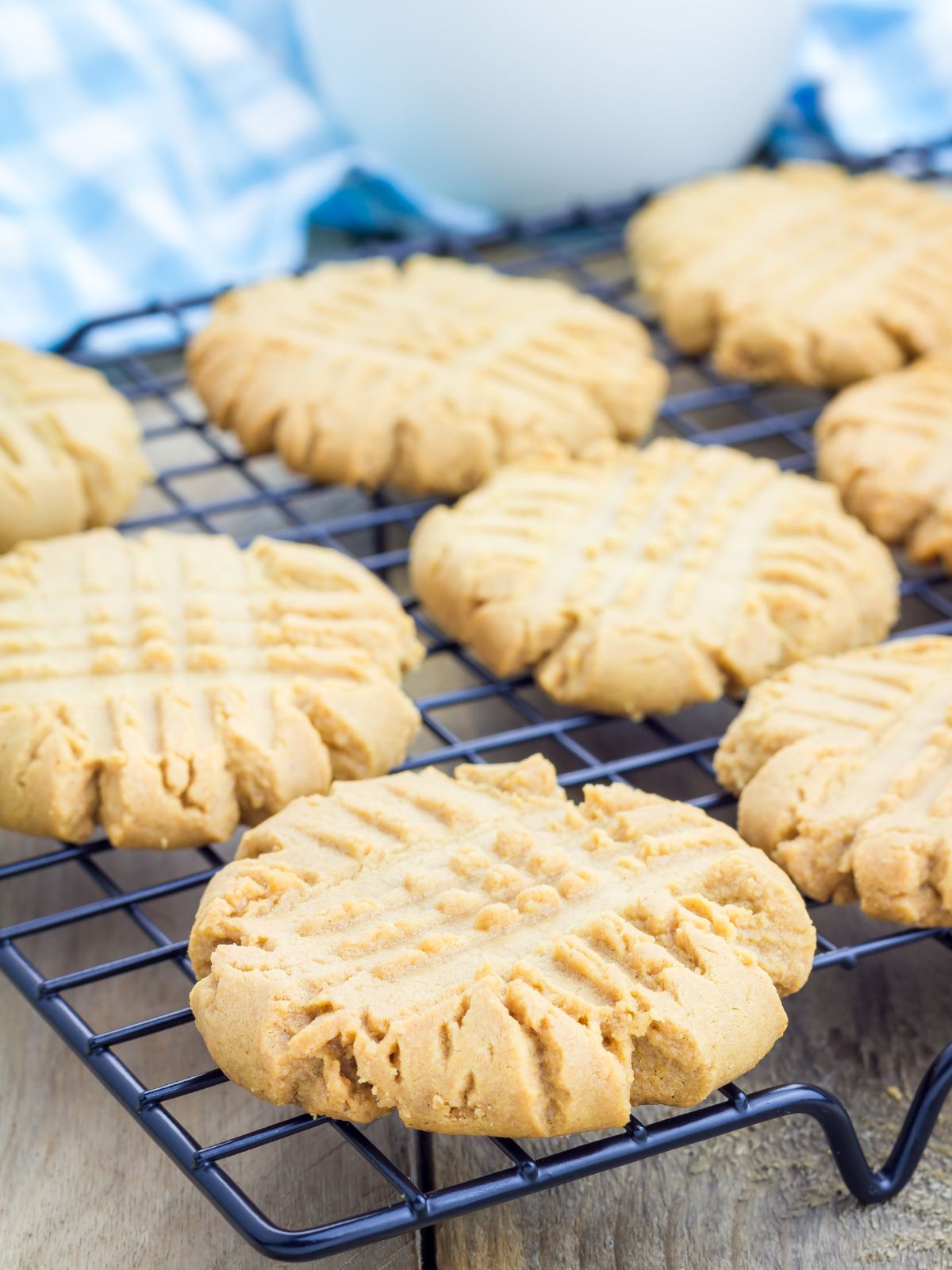 yellow cake mix peanut butter cookies.