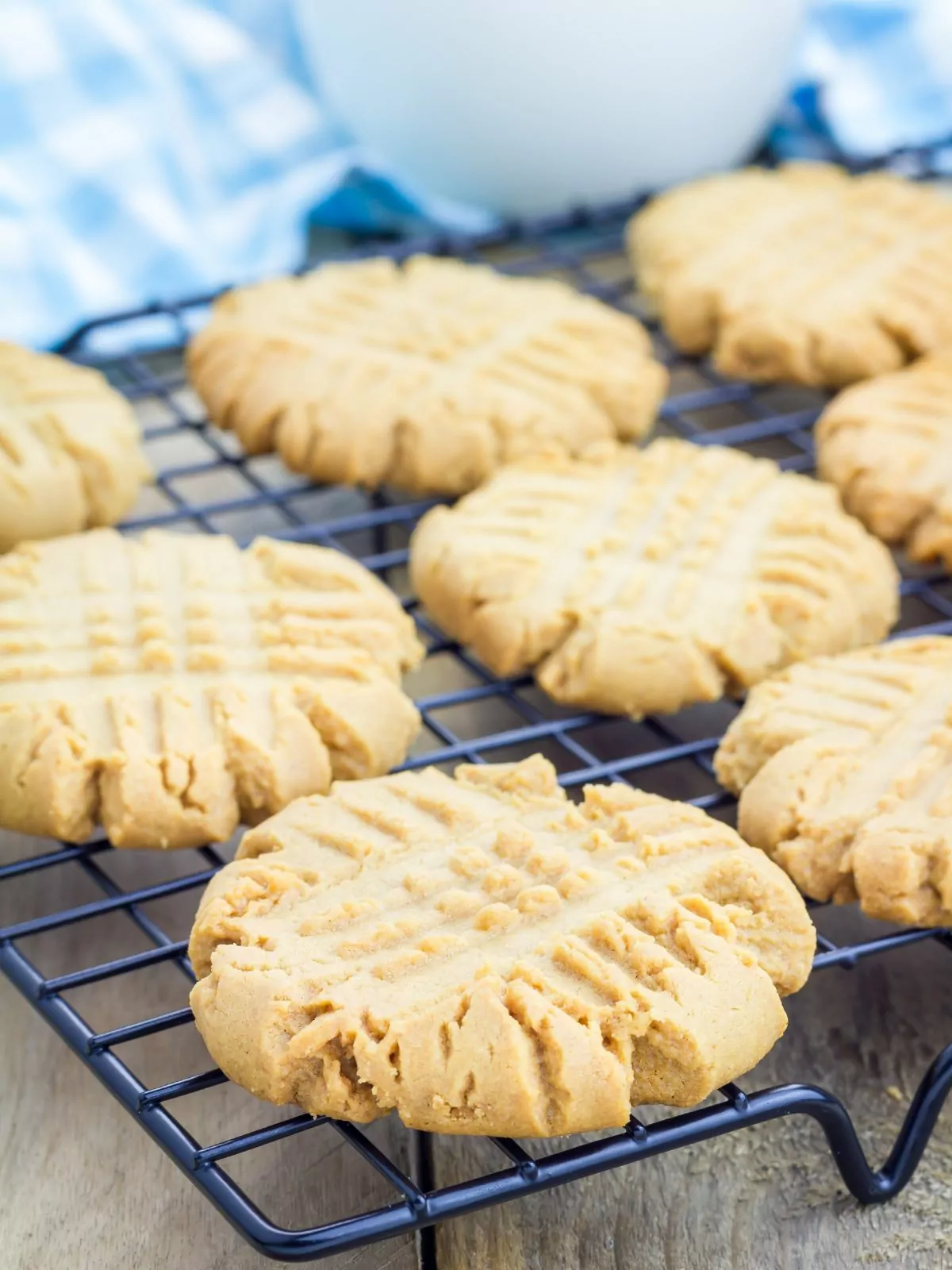 yellow cake mix peanut butter cookies.