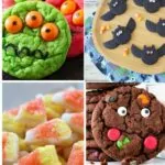 a collection of halloween cookie recipes.