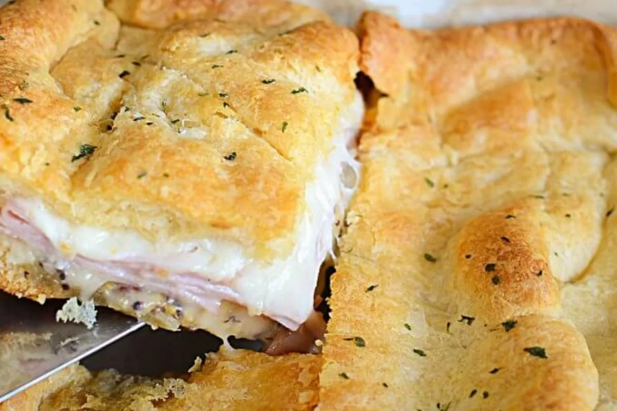 ham and cheese crescents MSN.