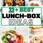 a collection of lunch box ideas.