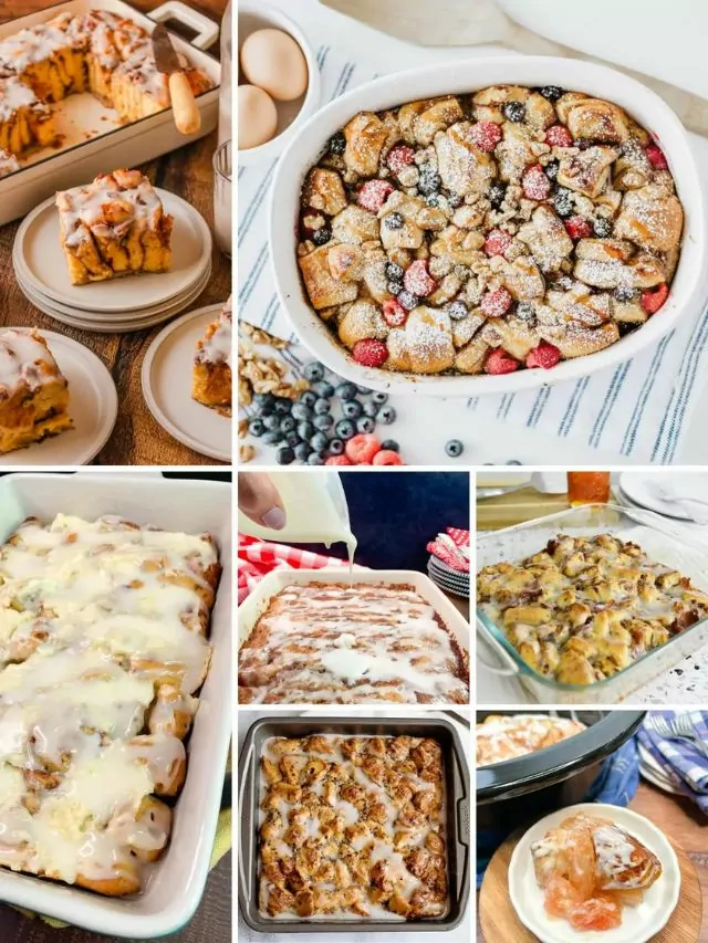 Breakfast Casserole Recipes with Cinnamon Rolls Story