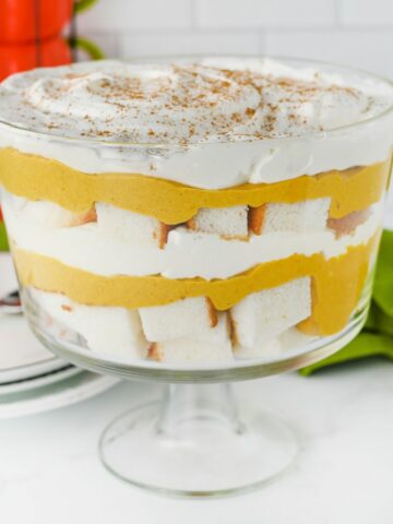 Pumpkin Angel Food Cake Trifle