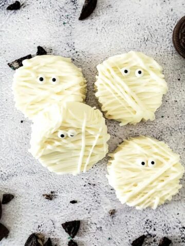 Mummy Halloween Cookies-Cover image