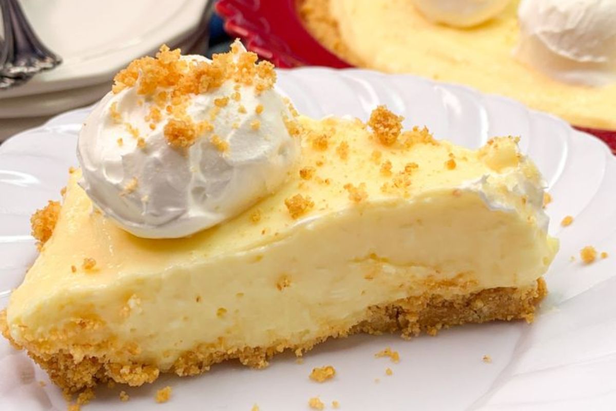 slice of Vanilla Pudding Cheesecake MSN