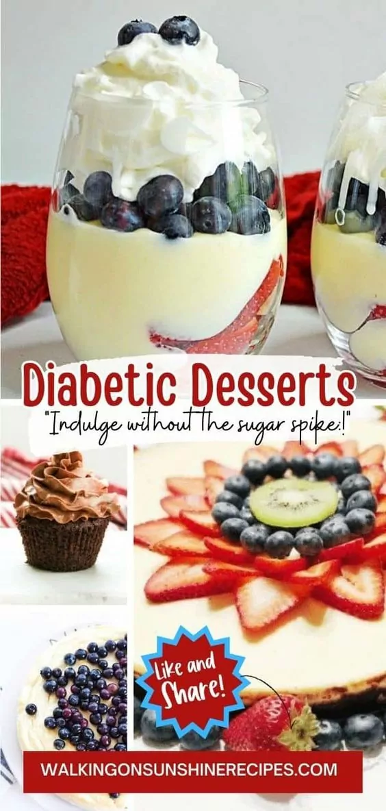 diabetic friendly desserts.