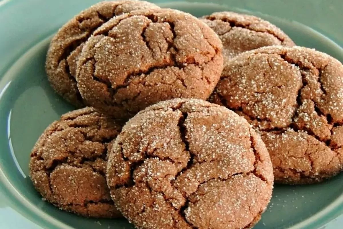 chocolate cake mix crinkle cookies.