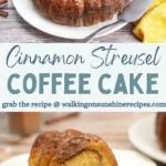 Cinnamon Streusel Coffee Cake Pin