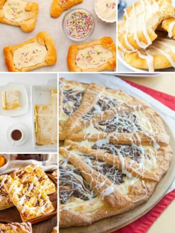Pillsbury Crescent Roll Danish Recipes-Cover image.