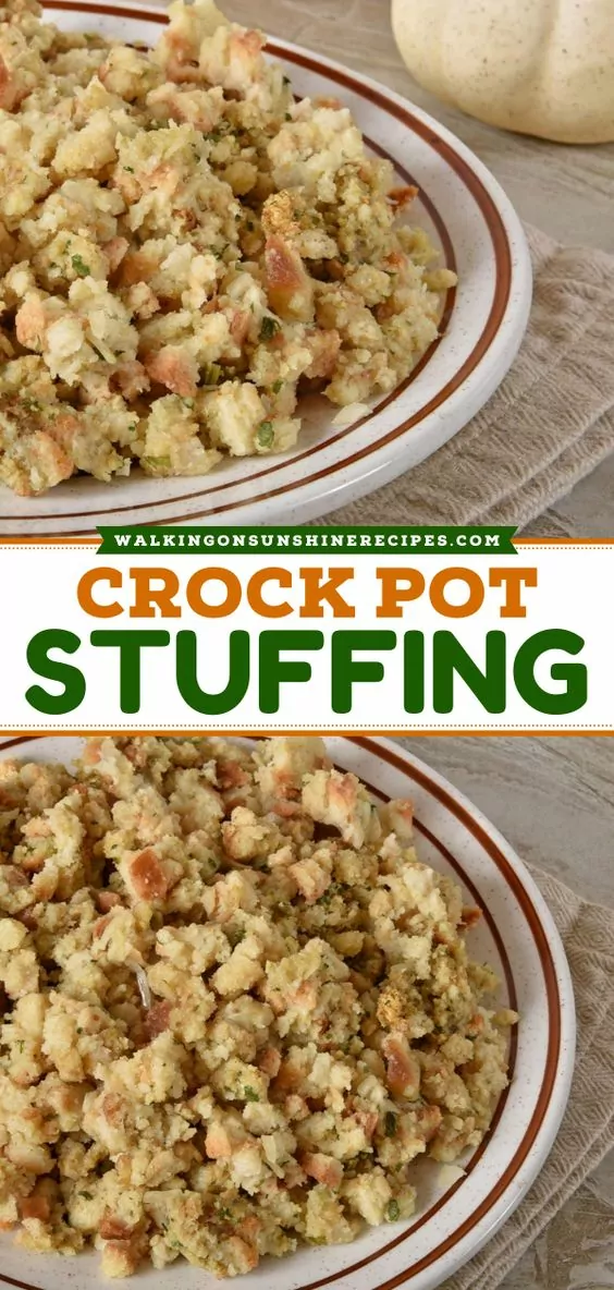 2 different photos in a collage of stuffing served.