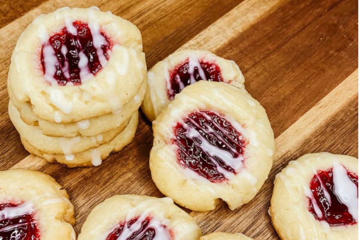 shortbread thumbprints.