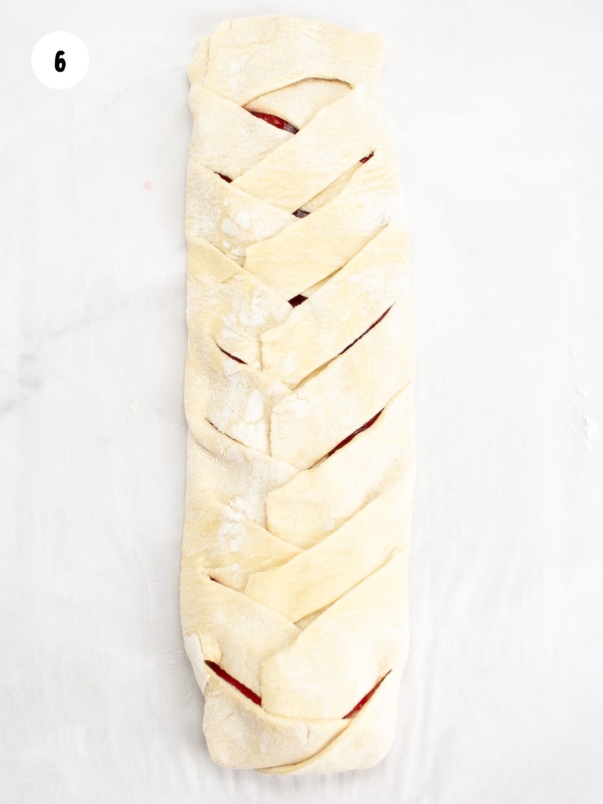 braided puff pastry
