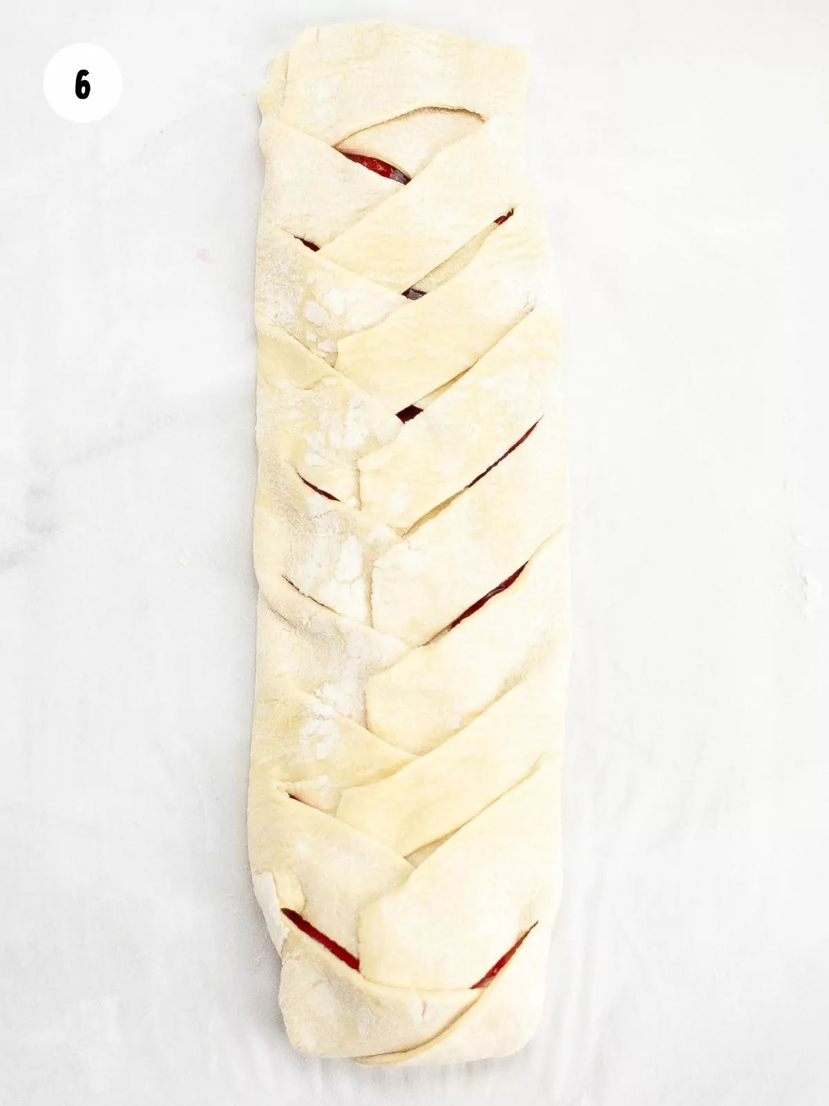 braided puff pastry