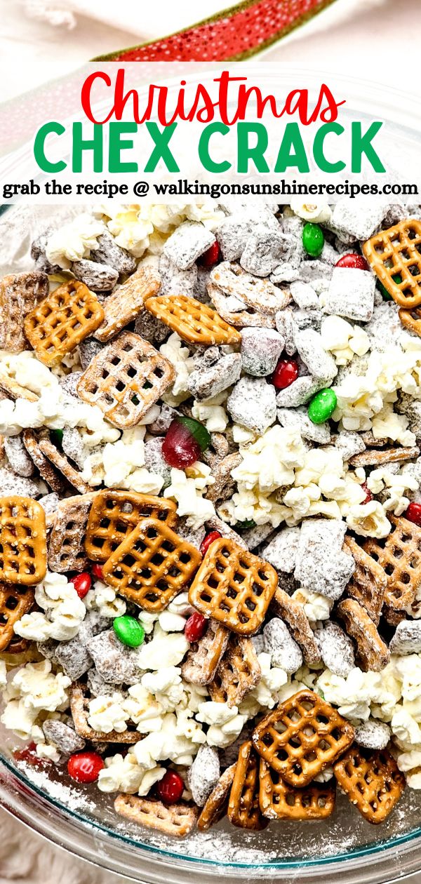 Christmas Chex Crack Recipe Pin