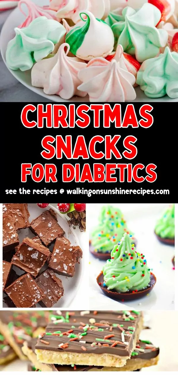 diabetic christmas treats.