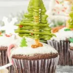 Christmas Tree Cupcakes Pin