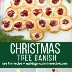 Christmas Tree Crescent Roll Danish with Cherry Pie Filling Pinterest.