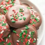 Easy No Bake Christmas Cookies Pin