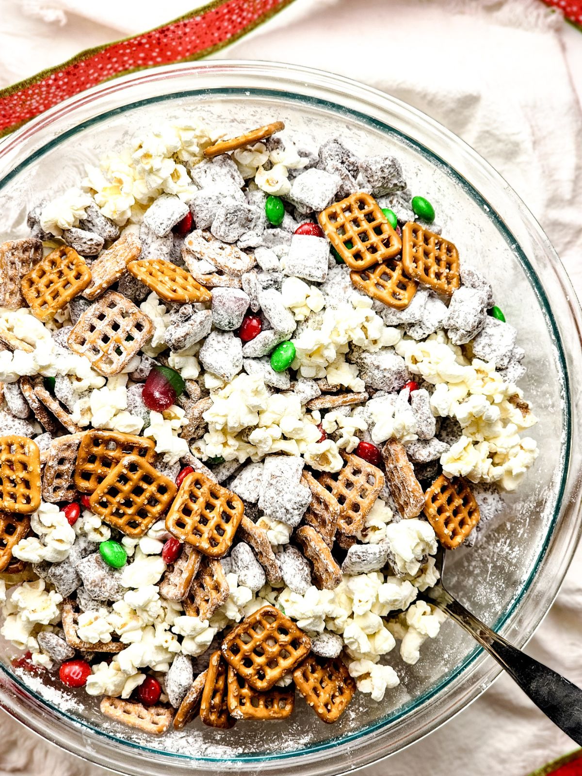 Christmas puppy chow