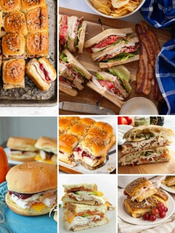 Leftover Turkey Sandwich Recipes-Cover image.