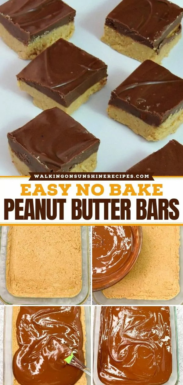 peanut butter bars no bake.