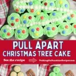 pull apart christmas tree cake pinterest