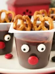 FEATURED Reindeer Pudding Cups