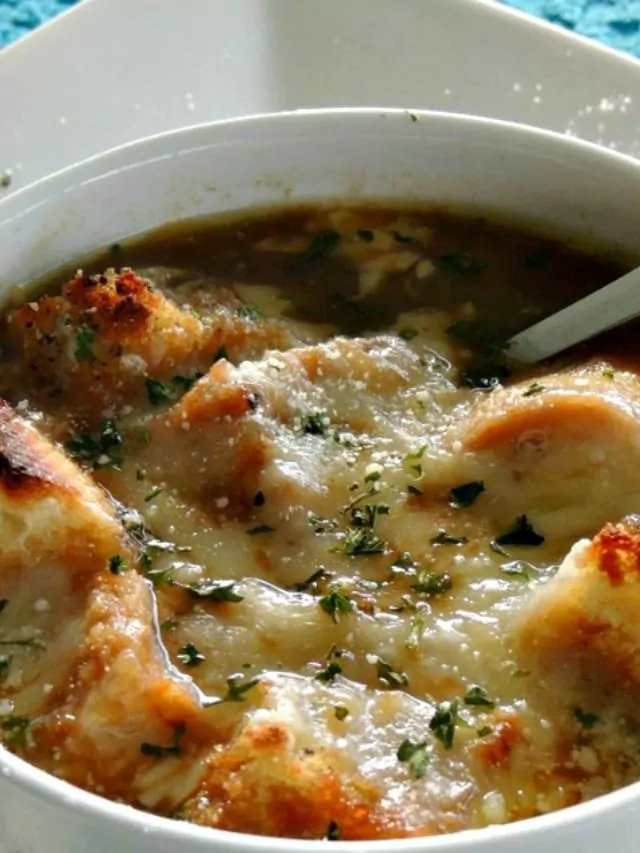 EASY French Onion Soup and VIDEO Story
