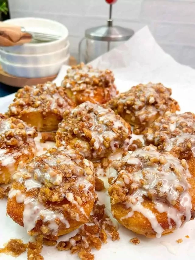 Pecan Rolls from Canned Cinnamon Rolls Story