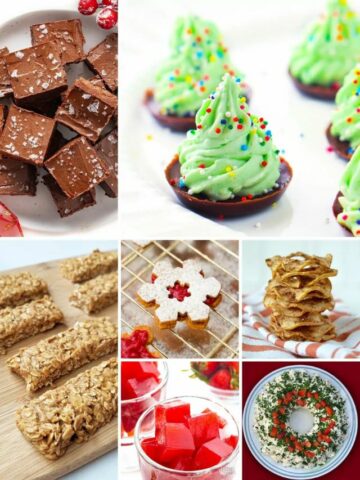 Christmas snacks for diabetics Cover image.