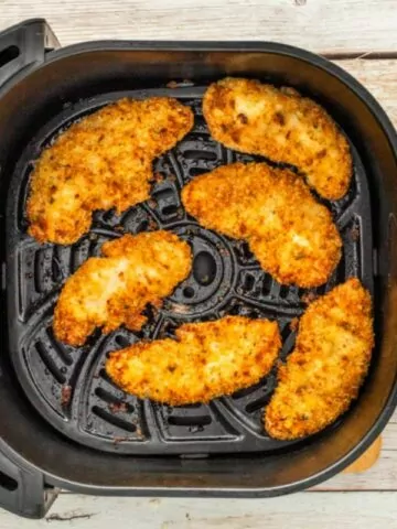 chicken strips in air fryer MSN.