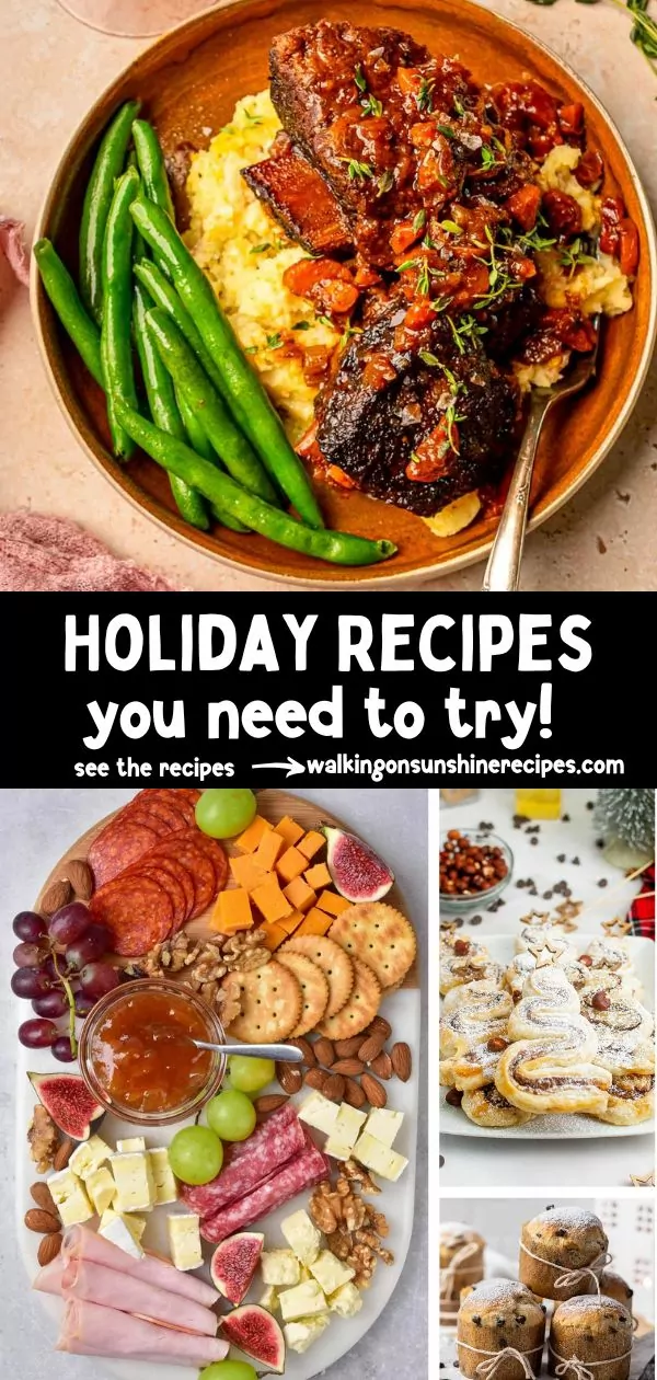 Holiday recipes you need to try.