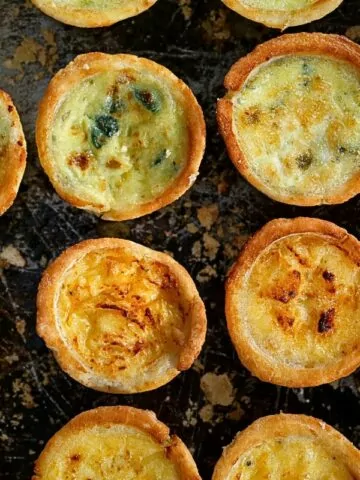 Mini quiche.