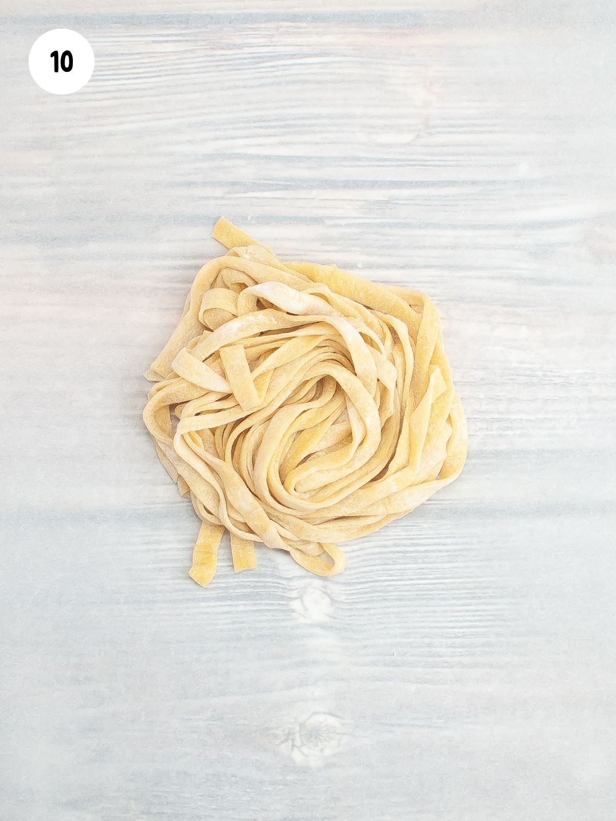 mound of fresh pasta