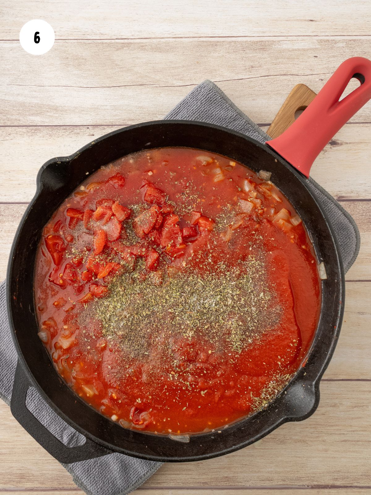 seasoning added