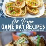 Air Fryer Game Day Recipes Pin