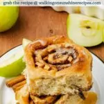 Apple Filled Cinnamon Rolls Pin